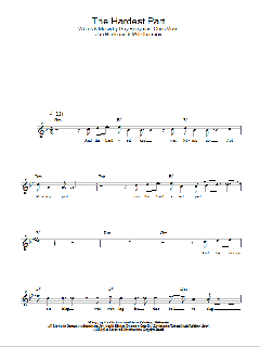 The Hardest Part von Coldplay (Download) 