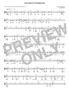 The House Of The Rising Sun von The Animals (Download) 