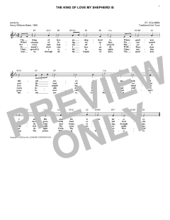 The King Of Love My Shepherd Is von Henry Williams Baker (Download) 