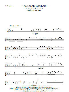 The Lonely Goatherd von Richard Rodgers (Download) 