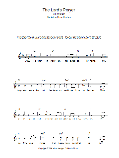 The Lord's Prayer von Alison Hedger (Download) 