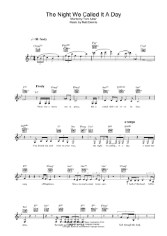 The Night We Called It A Day von Diana Krall (Download) 