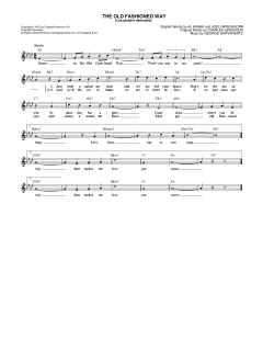 The Old Fashioned Way von Charles Aznavour (Download) 