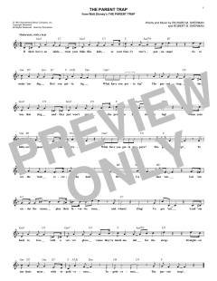 The Parent Trap von Robert Bernard Sherman (Download) 