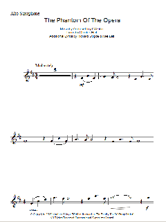 The Phantom Of The Opera von Andrew Lloyd Webber (Download) 