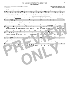 The Surrey With The Fringe On Top von Richard Rodgers (Download) 