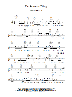 The Sweetest Thing (Download) 