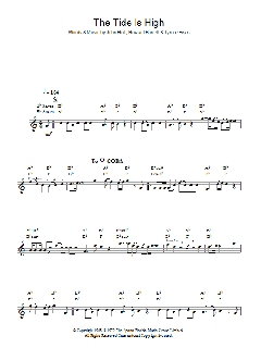 The Tide Is High von Blondie (Download) 