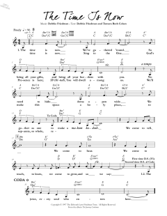 The Time Is Now von Debbie Friedman (Download) 