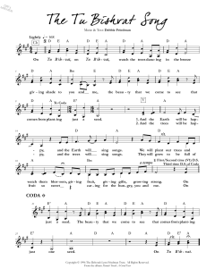 The Tu Bishvat Song (Download) 