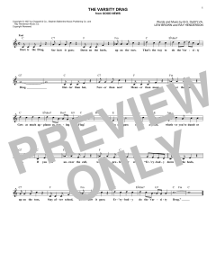 The Varsity Drag von Lew Brown (Download) 