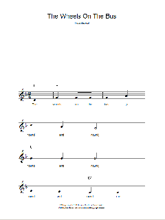 The Wheels On The Bus von Traditional (Download) 