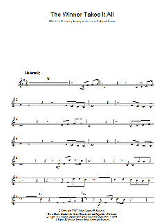 The Winner Takes It All von ABBA (Download) 