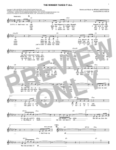 The Winner Takes It All von ABBA (Download) 