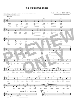 The Wonderful Cross von Chris Tomlin (Download) 
