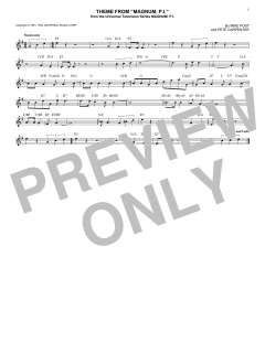 Theme From "Magnum, P.I." von Mike Post (Download) 