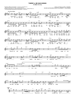 There'll Be Sad Songs von Billy Ocean (Download) 