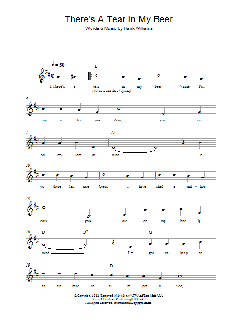 There's A Tear In My Beer von Hank Williams (Download) 