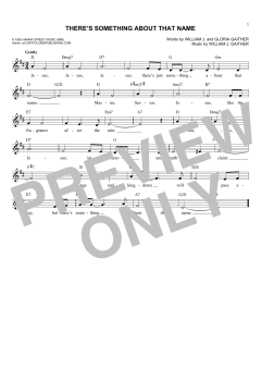 There's Something About That Name von Gloria Gaither (Download) 