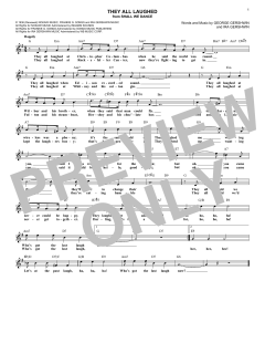 They All Laughed von Frank Sinatra (Download) 