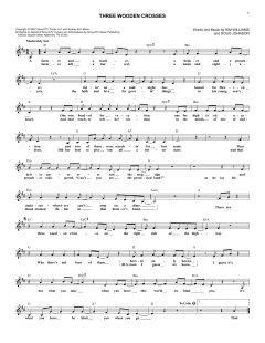 Three Wooden Crosses von Randy Travis (Download) 