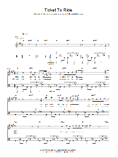 Ticket To Ride von The Beatles (Download) 