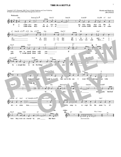 Time In A Bottle von Jim Croce (Download) 