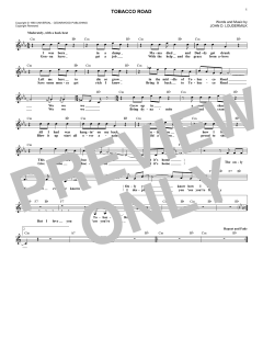 Tobacco Road von John D. Loudermilk (Download) 