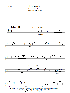 Tomorrow von Charles Strouse (Download) 