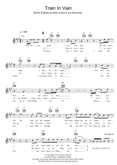 Train In Vain von The Clash (Download) 