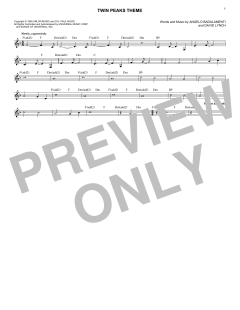 Twin Peaks Theme von Angelo Badalamenti (Download) 