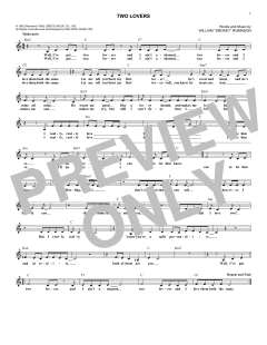 Two Lovers von Smokey Robinson (Download) 