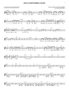 Uncle Albert/Admiral Halsey von Paul McCartney (Download) 