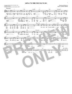 Until It's Time For You To Go von Neil Diamond (Download) 