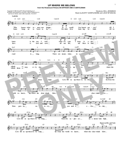 Up Where We Belong von Jack Nitzche (Download) 