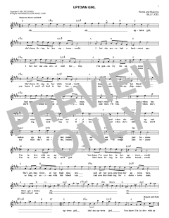 Uptown Girl von Billy Joel (Download) 