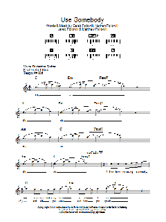 Use Somebody von Kings Of Leon (Download) 