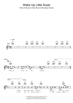 Wake Up Little Susie (Download) 