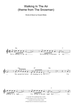 Walking In The Air von Howard Blake (Download) 