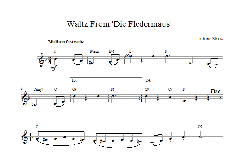 Waltz Die Fledermaus von Johann Strauß (Download) 