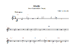 Waltz From Serenade For Strings von Peter Iljitsch Tschaikowsky (Download) 