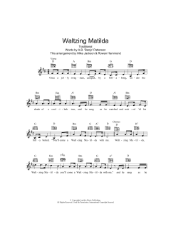 Waltzing Matilda von Traditional (Download) 