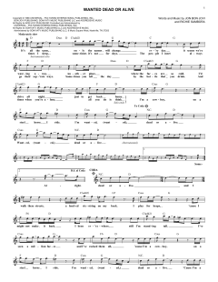 Wanted Dead Or Alive von Bon Jovi (Download) 