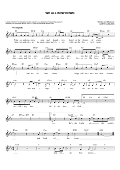 We All Bow Down von Lenny LeBlanc (Download) 