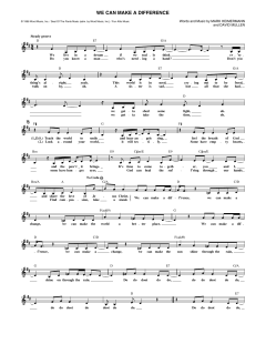 We Can Make A Difference von Jaci Velásquez (Download) 