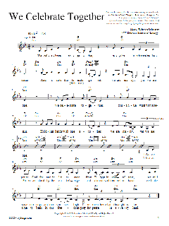 We Celebrate Together von Rebecca Schwartz (Download) 