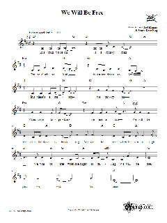 We Will Be Free von Jeff Klepper (Download) 