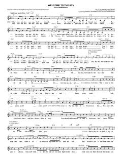 Welcome To The 60's von Marc Shaiman (Download) 
