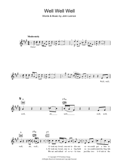 Well, Well, Well von John Lennon (Download) 