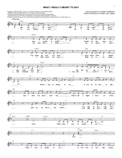 What I Really Meant To Say von Cyndi Thomson (Download) 